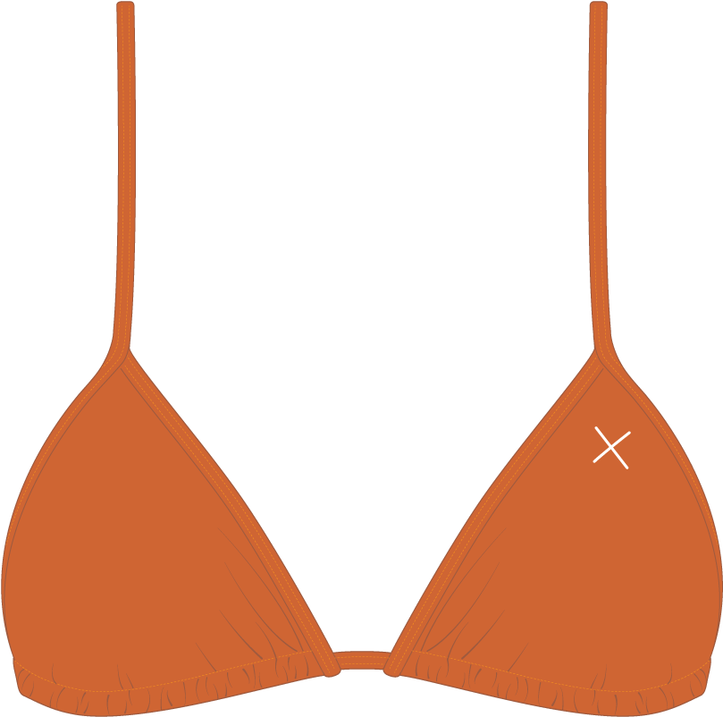 Burnt Orange Bikini Top Ii - X Bikini Brand, png download, free png, transp...