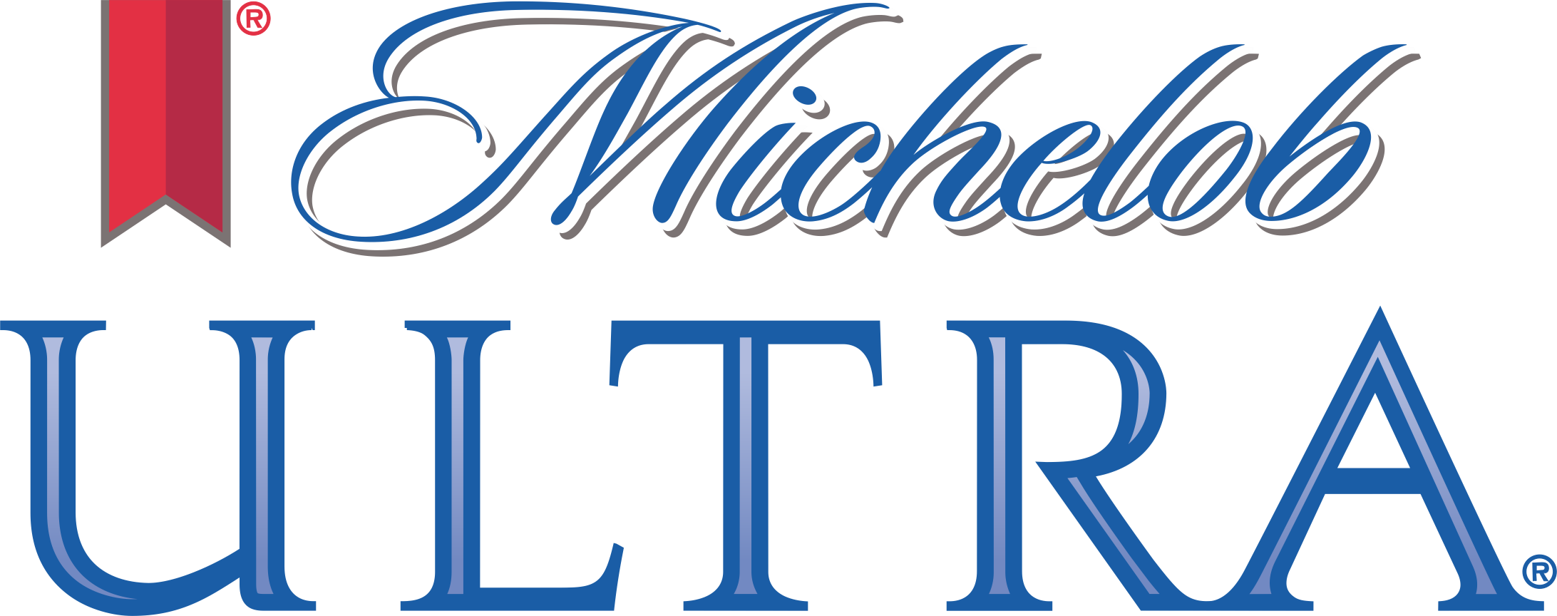Logo Budweiser Beer Anheuser-busch Michelob Png Download - Michelob Ultra Light Logo (2184x864), Png Download