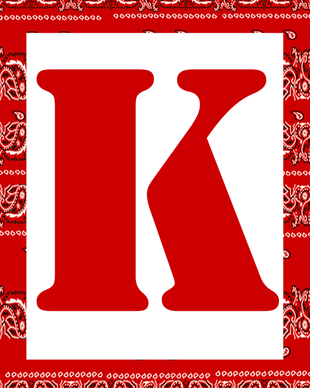 Red Bandana Pennant Flags (640x800), Png Download