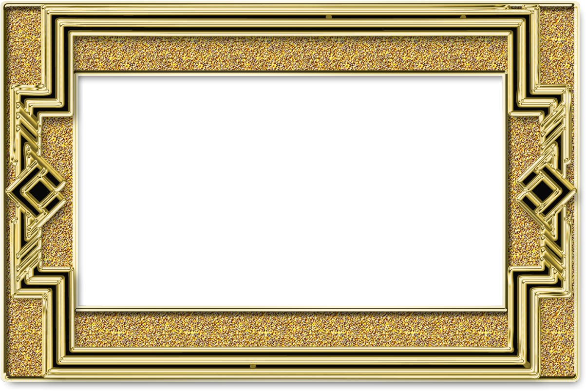 Gold Frame Desktop Wallpaper - Golden Painting Frame Png (1280x853), Png Download