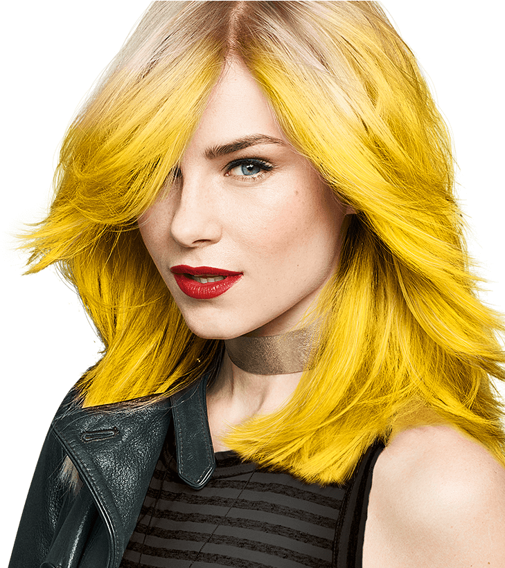 From Bright And Bold Yellows To Subtle Lemon Lifts, - Yellow Hair Colour (738x820), Png Download