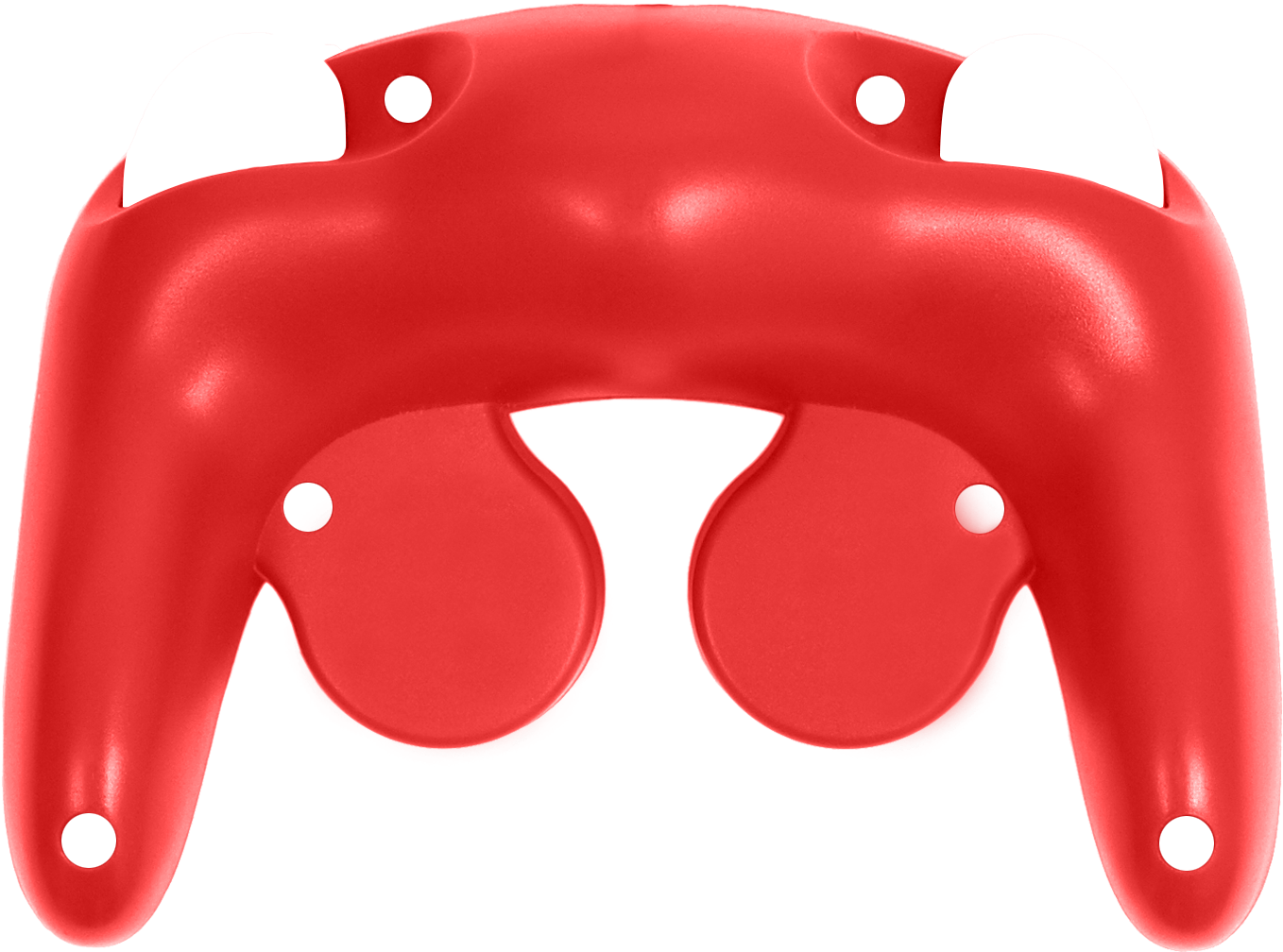 Cherry Red Gamecube Controller (3536x1417), Png Download
