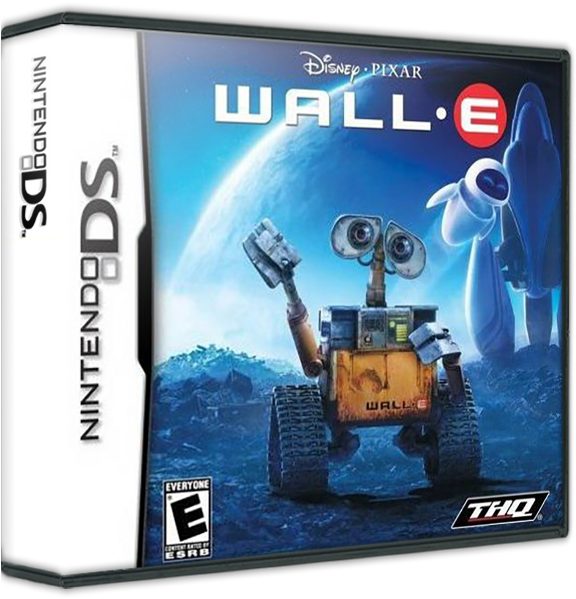 Wall-e - Box - 3d - Wall E Ds (587x598), Png Download