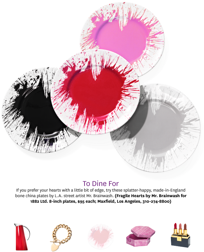 Slide Show Overlay - Mr Brainwash Heart (879x1028), Png Download