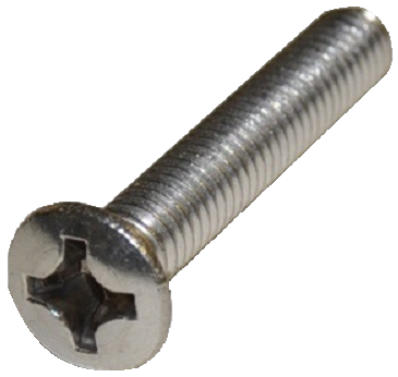 10 32 X 1 1/4 Phillips Oval Head Machine Screw Stainless - Bmw M2 Carbon Fiber Driveshaft (500x500), Png Download