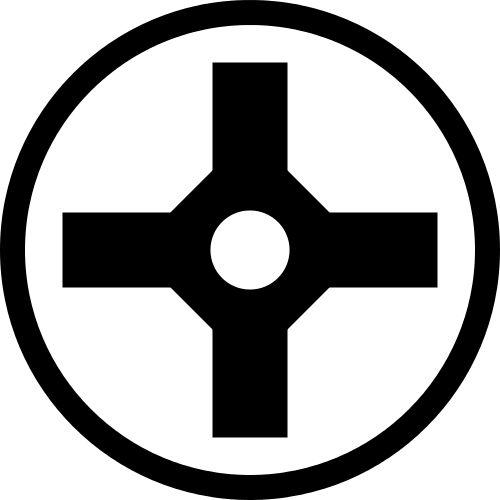 This Image Rendered As Png In Other Widths - Pozidriv Head (500x500), Png Download