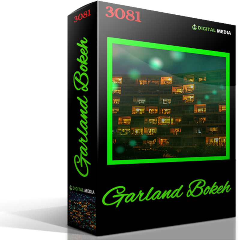 3081 Garland Bokeh Overlay - Elegant Black & White Retirement Guest Book | Retirement (800x800), Png Download