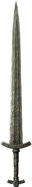Sr Icon Weapon Iron Sword - Skyrim Iron Sword (600x600), Png Download