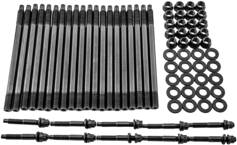 Head Stud Bolt Kit For Gm Chevy Ls/lm Engine Ls1 Ls3 - Ls Based Gm Small-block Engine (650x650), Png Download