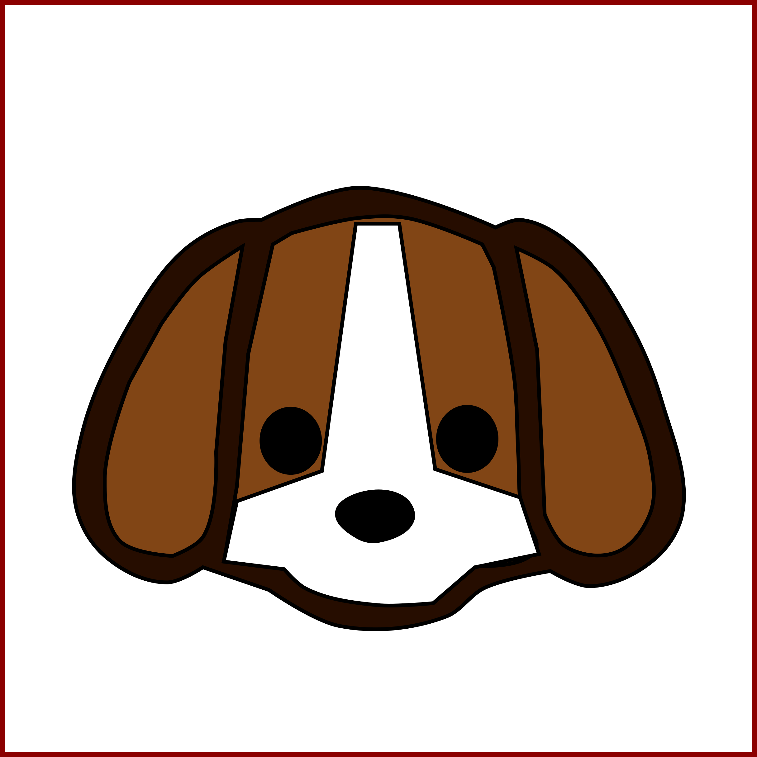 Amazing Clipart Dog Picture For Cartoon Head Popular - Dog Png Face Icon (2430x2430), Png Download