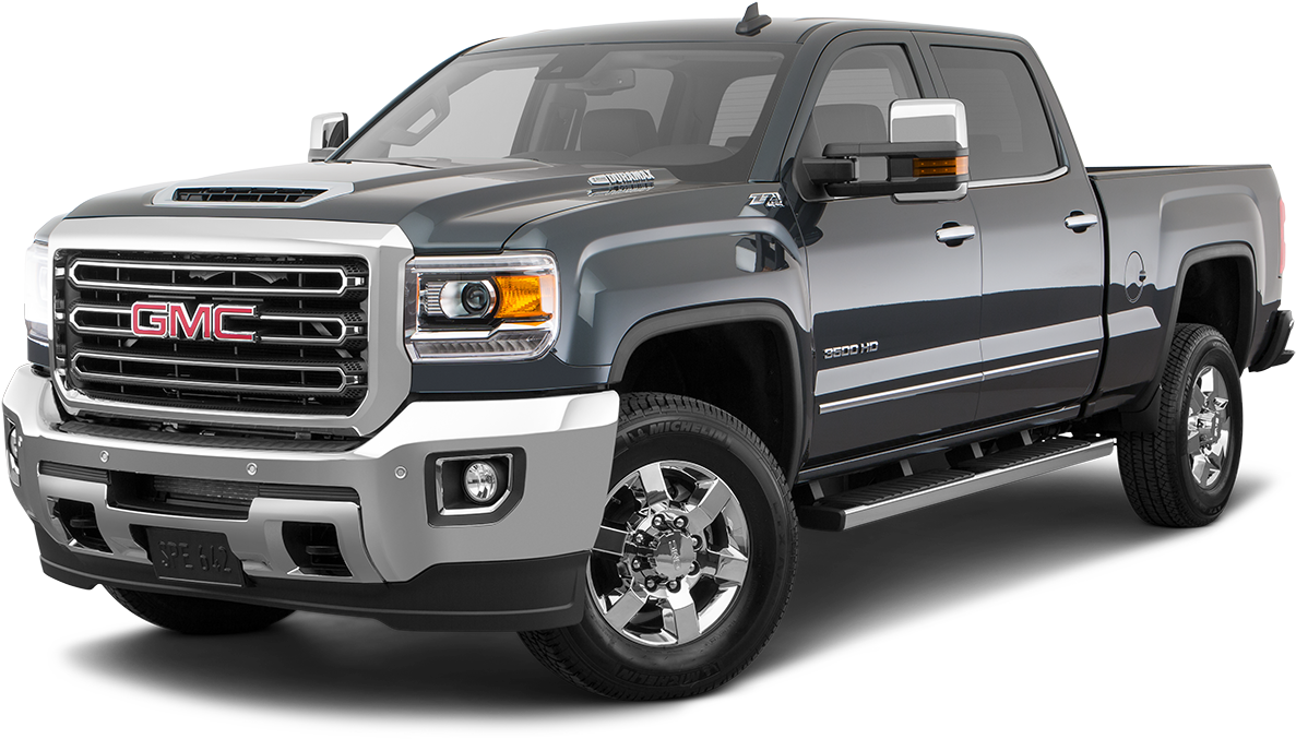 Test Drive A 2018 Gmc Sierra 3500hd At Moss Bros Buick - 2018 Black Chevy Silverado 3500 (1280x902), Png Download