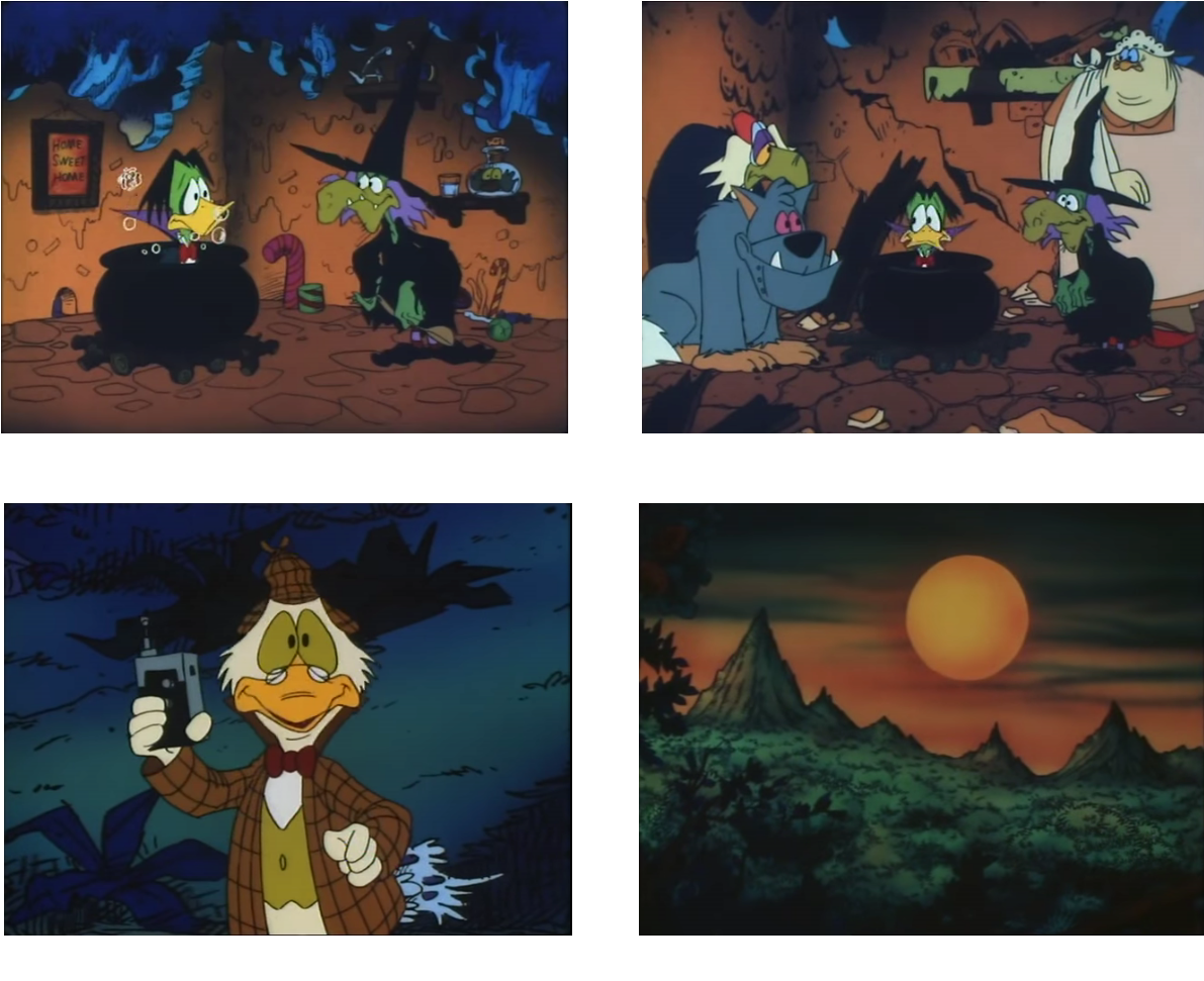 By This Stage, Duckula's Screams And Volfie's Help - Cartoon (1191x979), Png Download