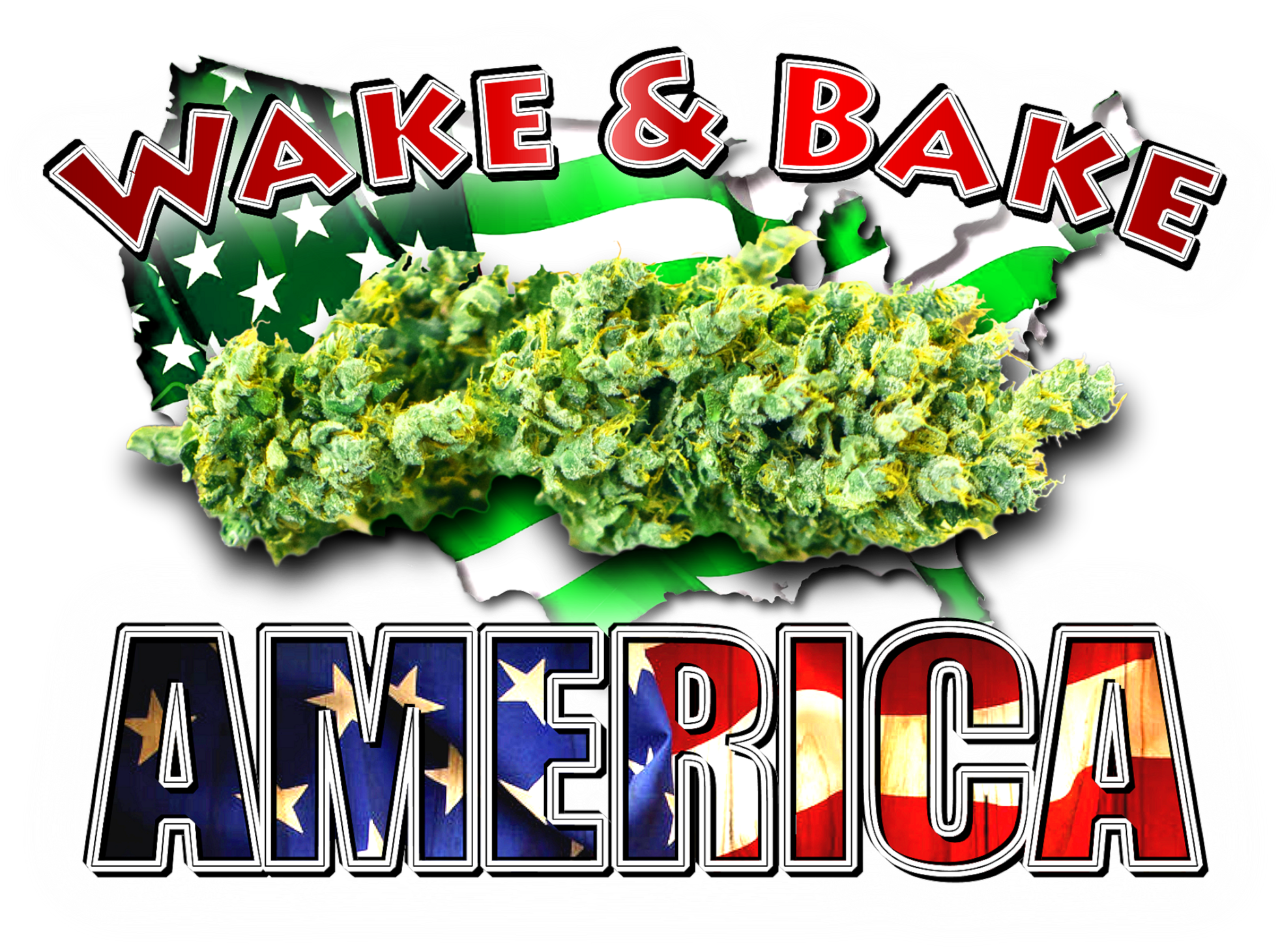 Wake And Bake (1920x1437), Png Download