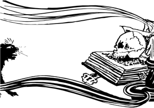 Spooky Clipart Spooky Book - Clip Art (640x480), Png Download