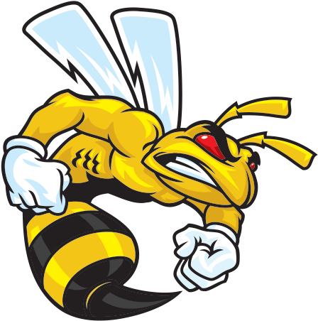 Picture Transparent Stock Hornet Clipart Bee - Bee Angry Logos (600x600), Png Download