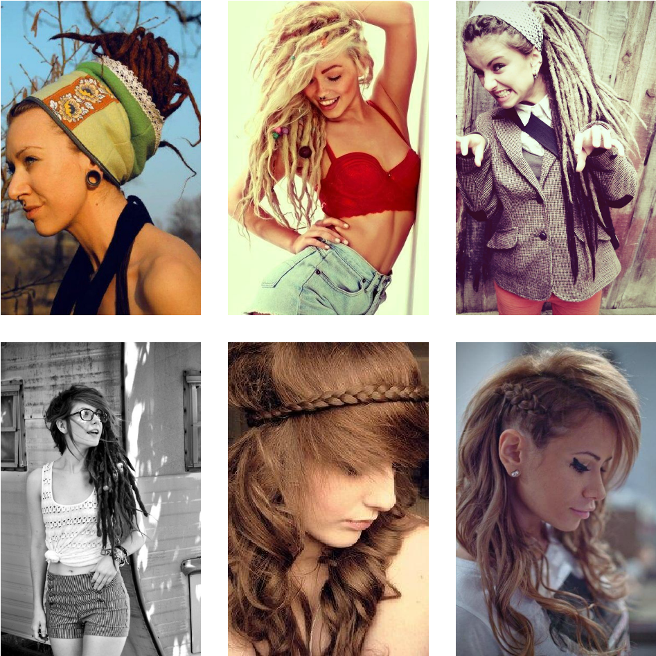 Dreads And Braids - Cute Girls With Dreads (1024x1024), Png Download
