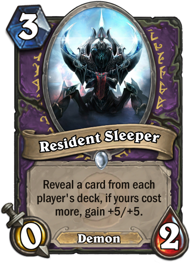 Thanks For Watching - Hearthstone Carte (400x543), Png Download