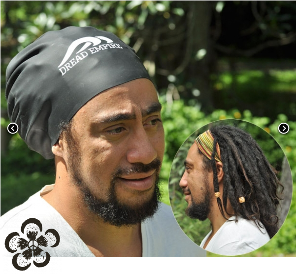 Dreadlock Swim Cap - Thedreadshop Neue Und Verbesserte Große Schwimmen Cap (610x610), Png Download