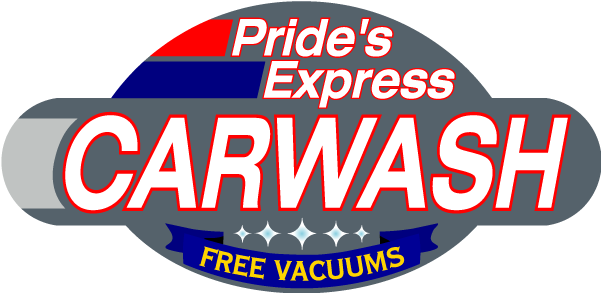 Pride's Express Car Wash Logo - Supreme Box (750x292), Png Download