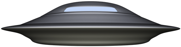 Ufo, Alien, Spaceship, Spacecraft - Naves Espaciais Png (604x340), Png Download