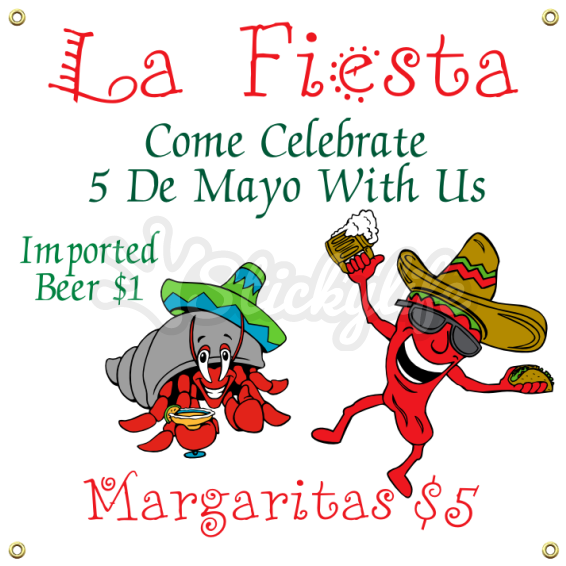 5 De Mayo Banner - Chill Out Throw Blanket (940x587), Png Download