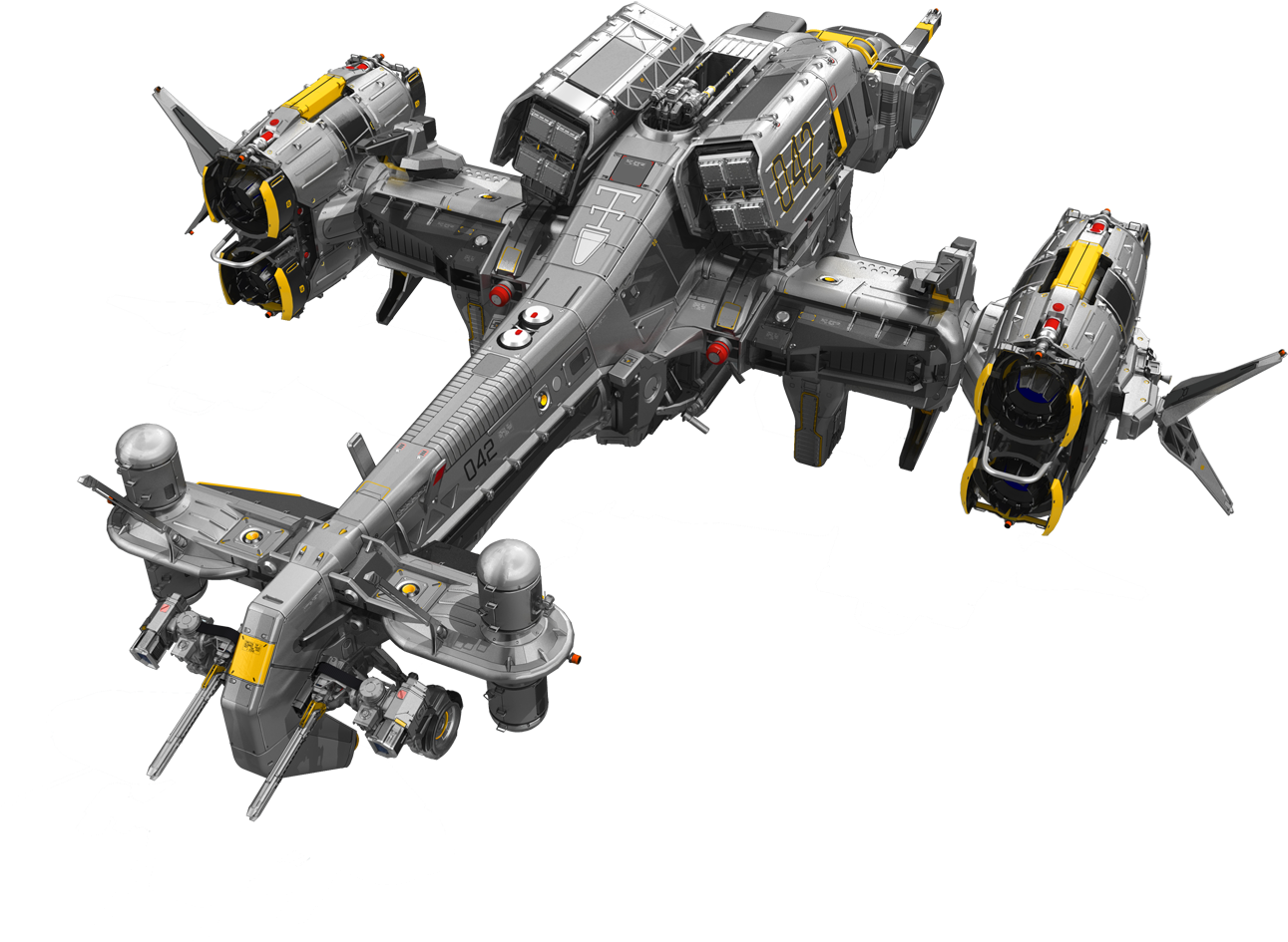 Friday, January 24, - Spaceship Concept Art (1800x1023), Png Download