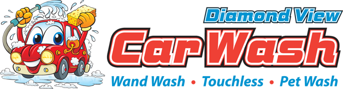 Diamond View Car Wash (686x179), Png Download