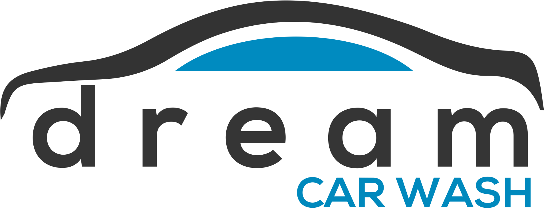 Dream Car Wash Logo (2000x815), Png Download