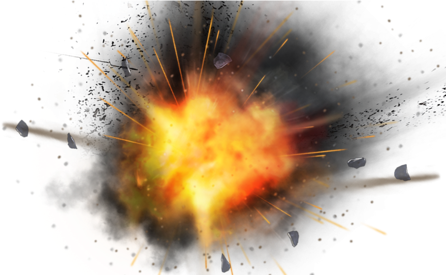 Explosion (960x540), Png Download