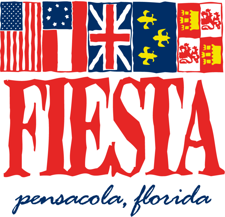 933px-fiestalogo - Fiesta Of Five Flags Pensacola (933x899), Png Download