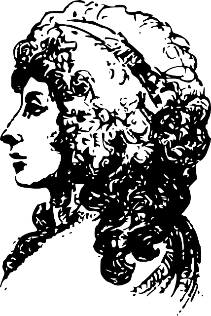 Head, Outline, People, Woman, Face, Stein, Charlotte - Europe Tees Charlotte Von Stein (428x640), Png Download