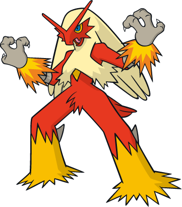 Galería De Artwork - Blaziken Png (361x410), Png Download