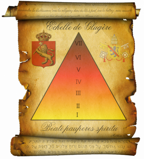 La Sainte Echelle De Glugère - Png Old Paper (500x553), Png Download