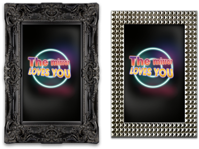Letting Your Guests Sharing Immediately On Social Media - Ornate Black Picture Frame (400x301), Png Download