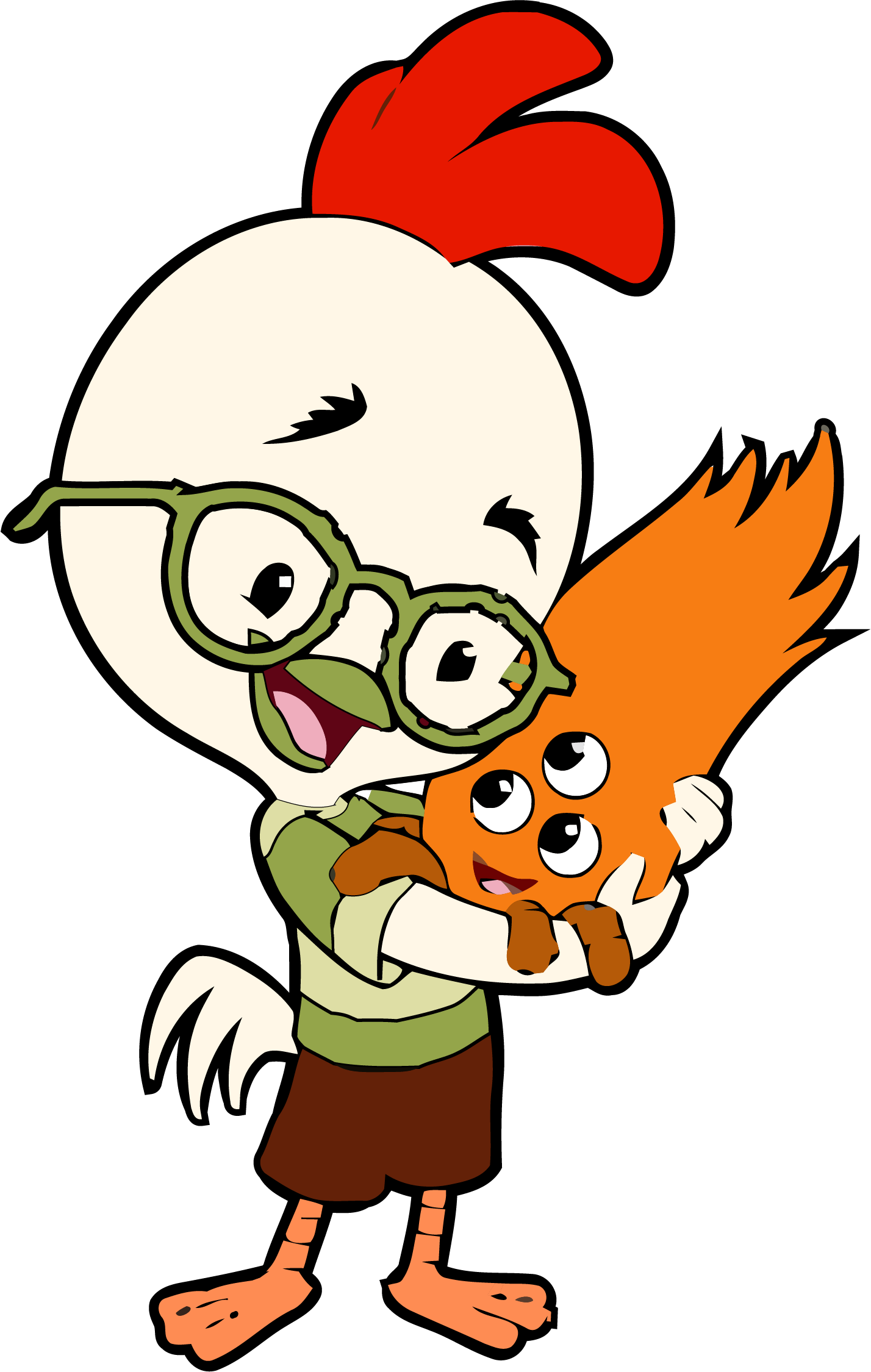 Chicken Little Kirby Clipart Png - Chicken Little (1428x2250), Png Download