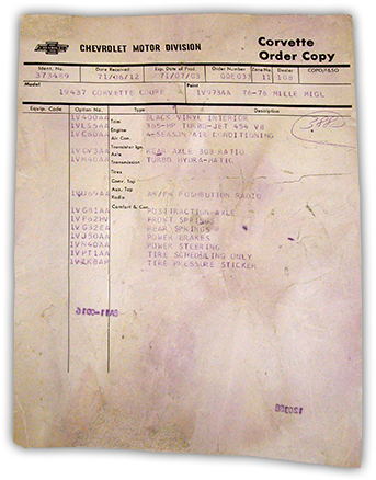 Corvette Order - Chevrolet Corvette (460x460), Png Download