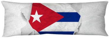 Cuba Flag On A Torned Wrinkled Crumbled Grunge Paper - Travel Visa (400x400), Png Download