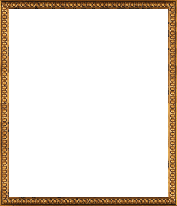 819 Small - Bleu Framed Panting Print (600x698), Png Download