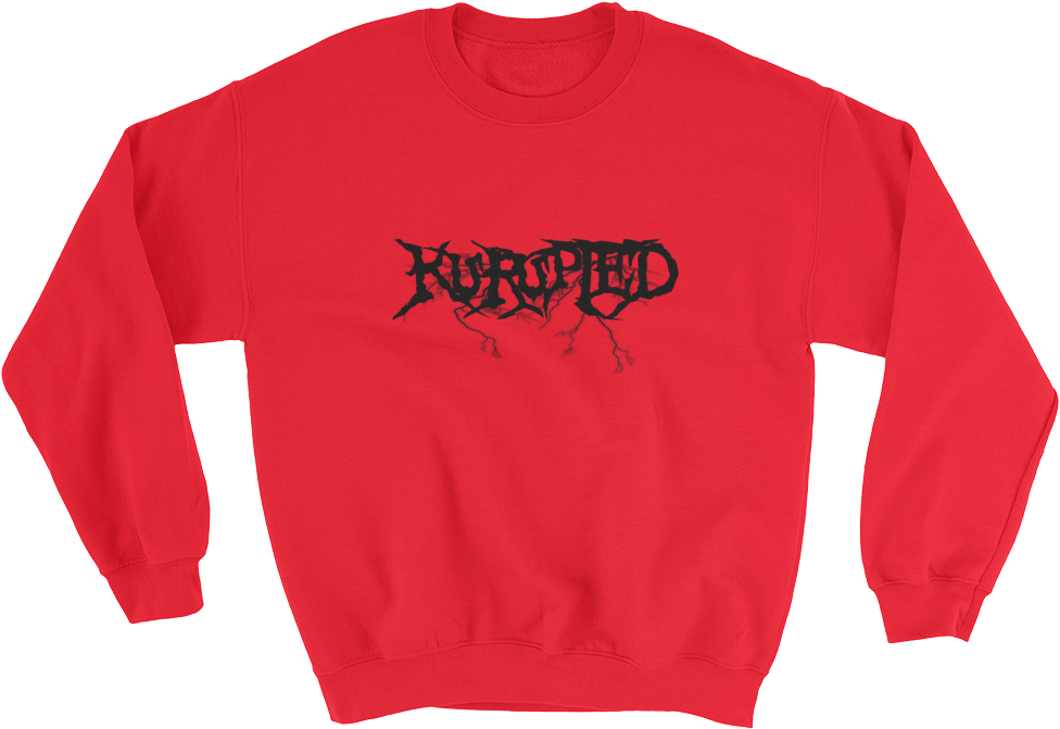 Image Of Red Kurupted Sweatshirt - Bella Croptop & Sweatshirt - Erykah Badu, Solange, (1000x1000), Png Download