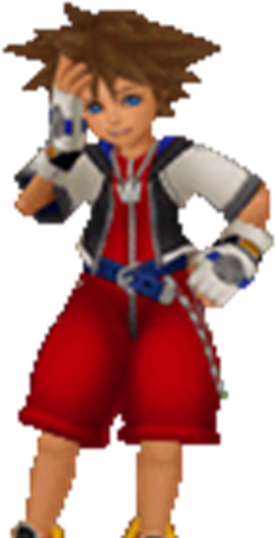 Sora Talk Sprite Khrec - Sprite (487x811), Png Download