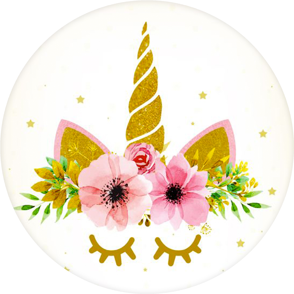 Unicorn Face Png Clip Art Library Stock (1000x1000), Png Download