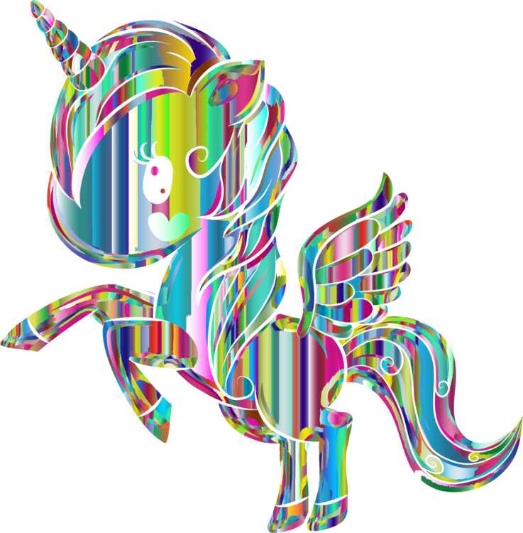 Art Surrealism Unicorn Animal Character - Surrealism (737x750), Png Download