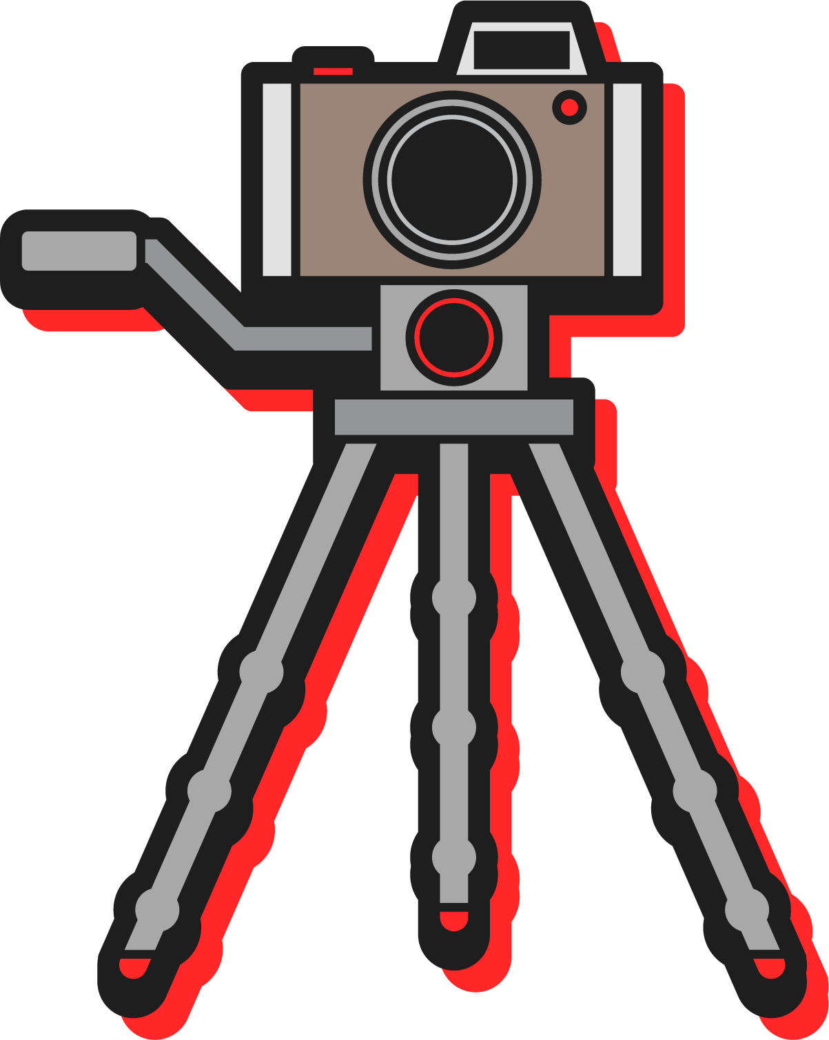 Digital Camera Drawing Photography Clip Art - Photography (1203x1510), Png Download