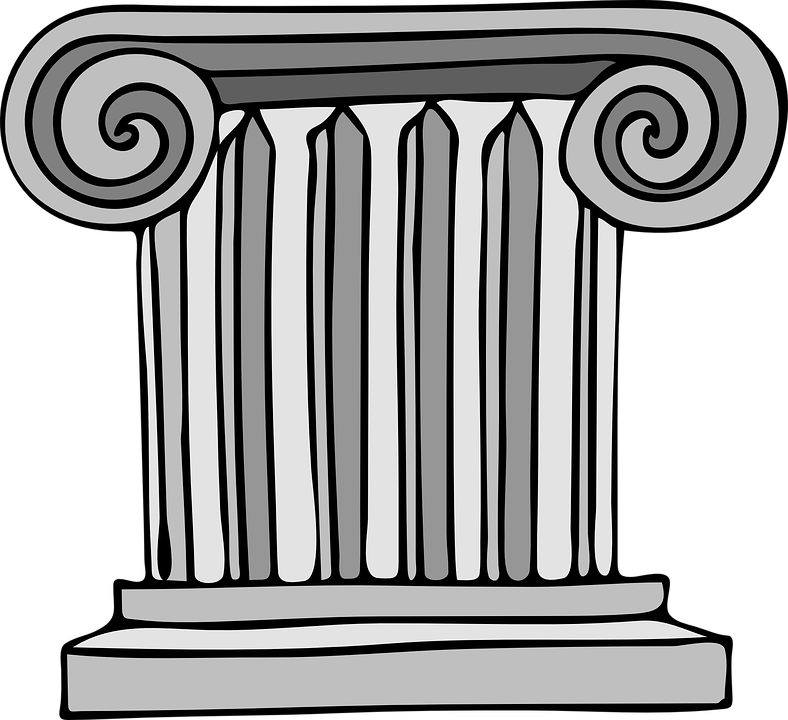 Columns Clipart Different - Roman Columns Clip Art (788x720), Png Download