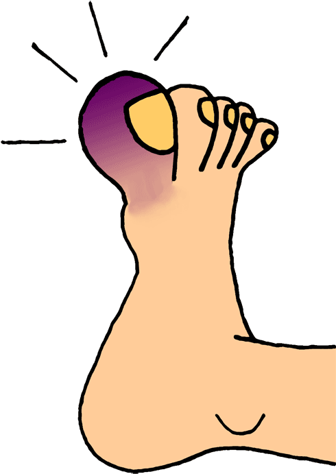 Random Crap No One Cares About - Toe Clipart (500x706), Png Download