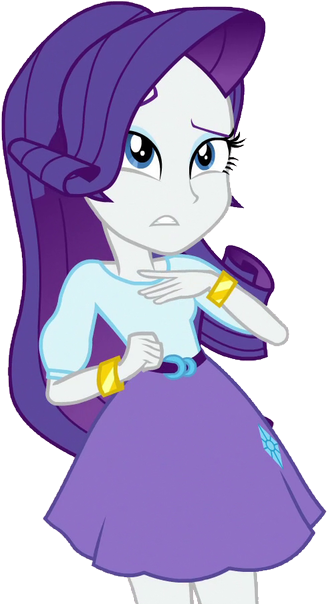 Thebar, Belt, Bracelet, Clothes, Confused, Dance Magic, - Rarity Equestria Girl Confused (361x617), Png Download
