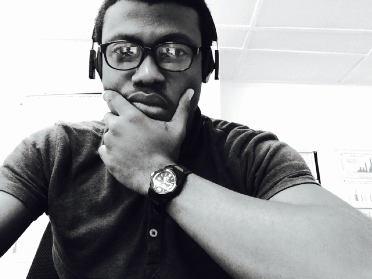 Chucks - Monochrome (1280x1280), Png Download