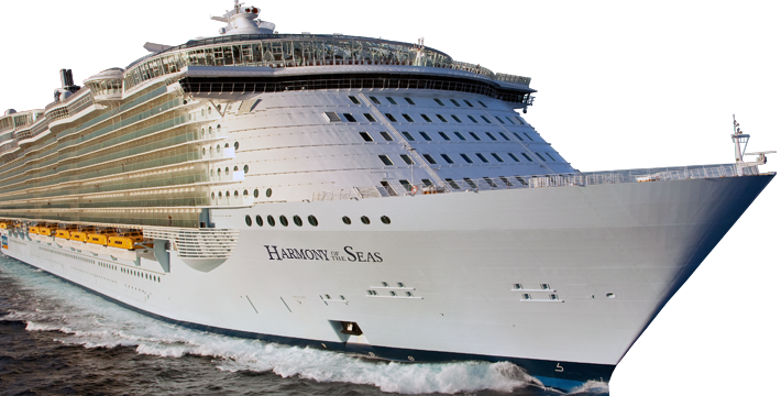 Harmony Of The Seas - Symphony Of The Seas Transparent (710x360), Png Download