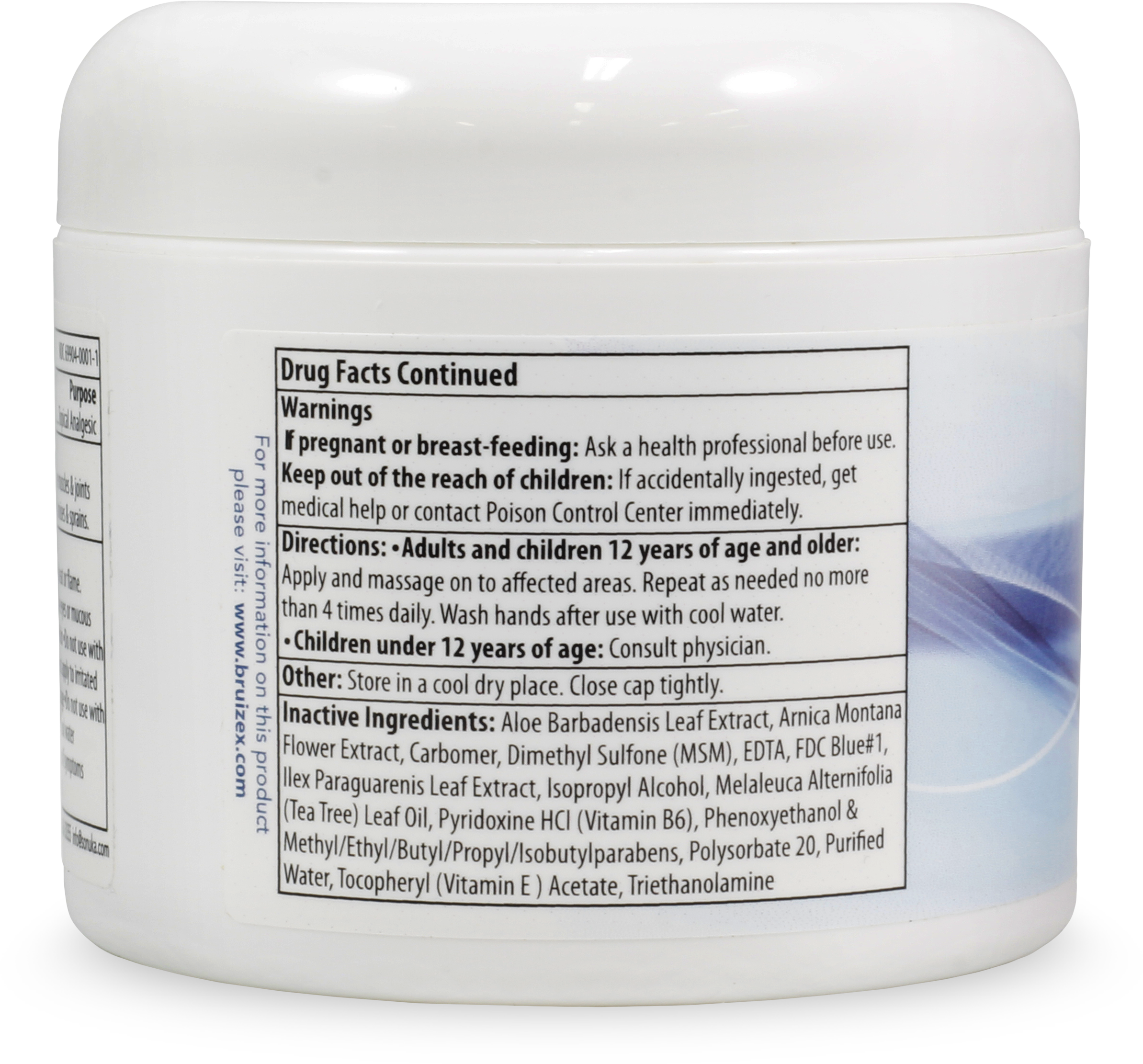 Pain Bruise And Swelling Cream - Pain (3456x3456), Png Download