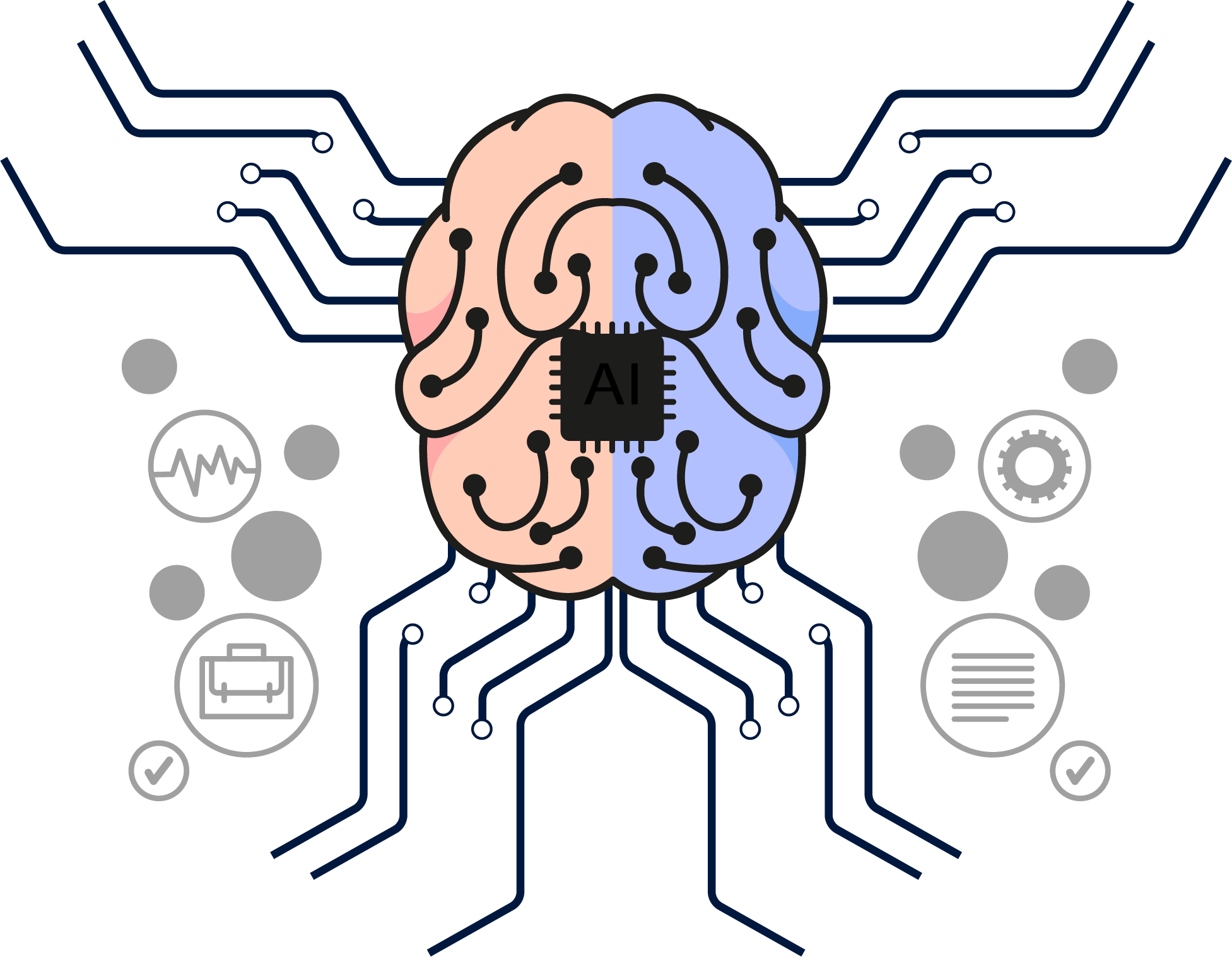 By Further Enhancing Our Expertise In The Aforementioned - Artificial Intelligence Clipart Png (1953x1517), Png Download